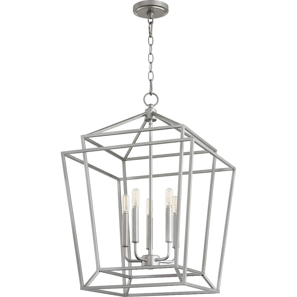 Quorum International Monument 5 Light 18" Wide Pendant