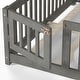 preview thumbnail 93 of 159, Wood Floor Bed with Safety Guardrails and Door