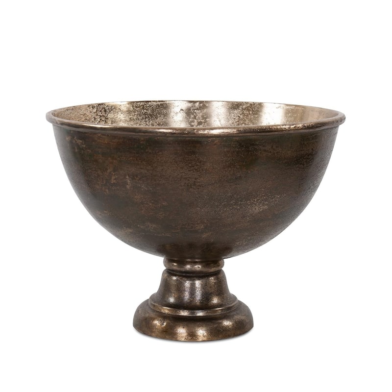 Golden Ore Large Champagne Serving Bowl