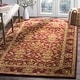 preview thumbnail 21 of 99, SAFAVIEH Handmade Antiquity Manda Traditional Oriental Wool Rug 3' x 5' - Wine/Gold - Rectangle