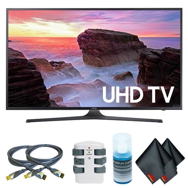 Shop Samsung Mu7000 Series 49 Inch Class Hdr Uhd Smart Led Tv W Accessories Overstock 22406024