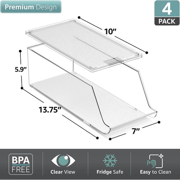 dimension image slide 0 of 2, Skinny Soda Can Organizer for Refrigerator - Slim Can Holder Drink Dispenser for Fridge - Soda Can Organizer