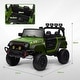 preview thumbnail 7 of 15, Dual Motor 12V Battery Powered Ride-On Car for Kids, 3 Speeds, Bluetooth, Music, Horn, Parents Remote Control and LED Lights