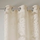 preview thumbnail 21 of 32, Madison Park Leilani Palm Leaf Burnout Window Curtain Sheer