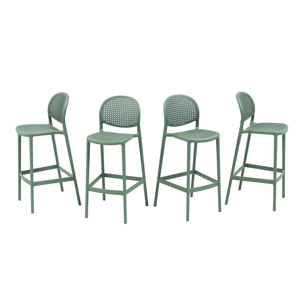 Joss Indoor and Outdoor Bar Stool - Set of 4