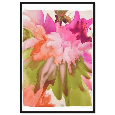 Vibrant Fluidity Floral IV Canvas by Art Remedy
