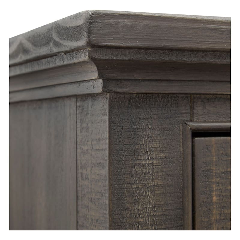Magnussen Home Westley Falls Graphite 90" Console - 90"W x 18"D x 32"H