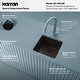 preview thumbnail 57 of 75, Karran Undermount Quartz Bar Single Bowl Sink
