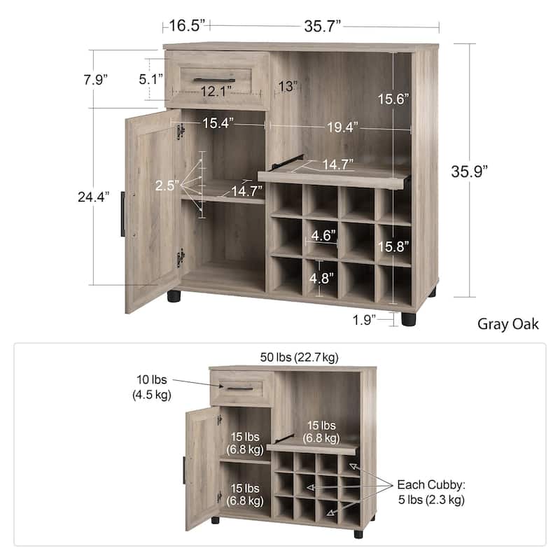 Systembuild Evolution Derzig Bar Cabinet