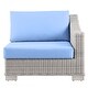 preview thumbnail 39 of 41, Conway Outdoor Patio Wicker Rattan 5-Piece Sectional Sofa Furniture Set