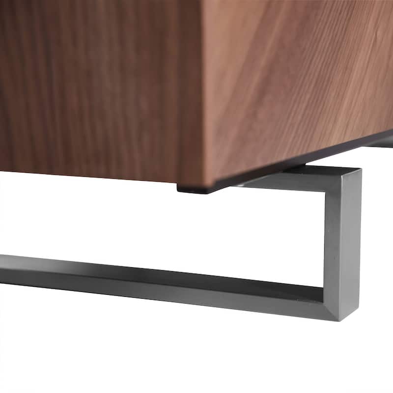 71" Contemporary Media TV Stand - 19.7" X 70.9" x 16.5"