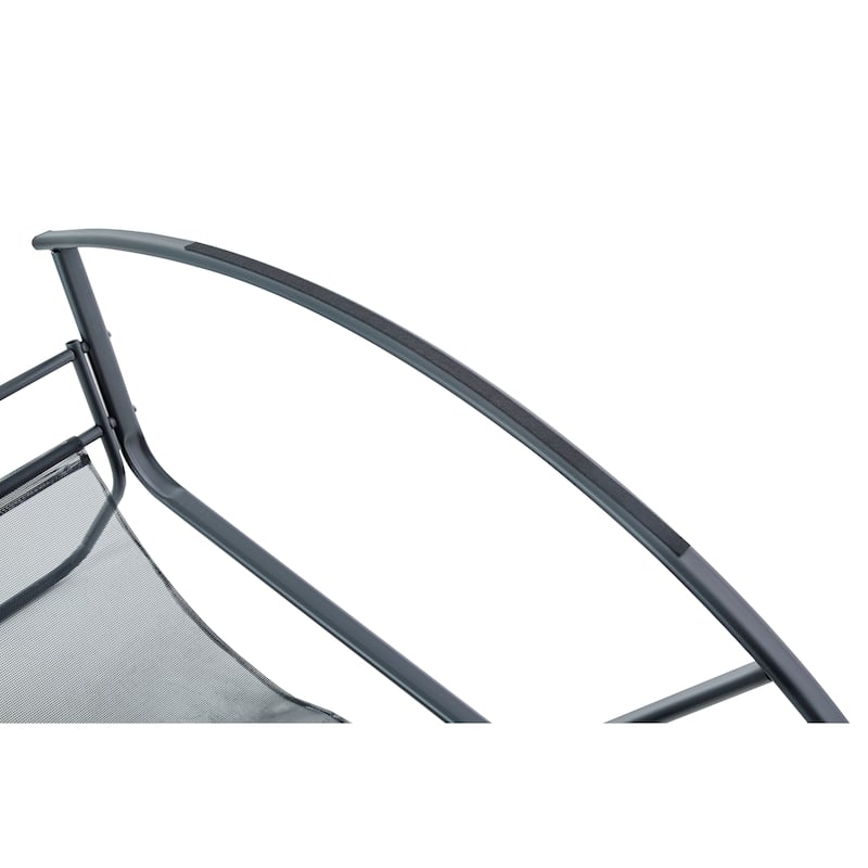 Anmytek Modern White Boucle Rocking Chair with Extra Wide Seat Upholstered Glider Recliner for Nursery and Living Room