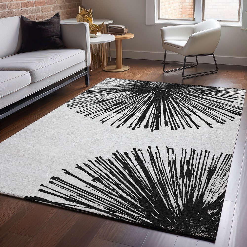 Premium Washable Super Soft Abstract Blast Mayfield Rug