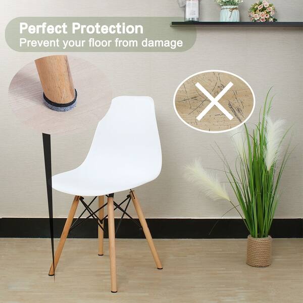 Shop 8pcs Furniture Felt Pads Round 3 4 Inch Furniture Grippers Self Stick Slip Resistant Pads For Cabinet Chair Leg Protector Grey On Sale Overstock 28850094