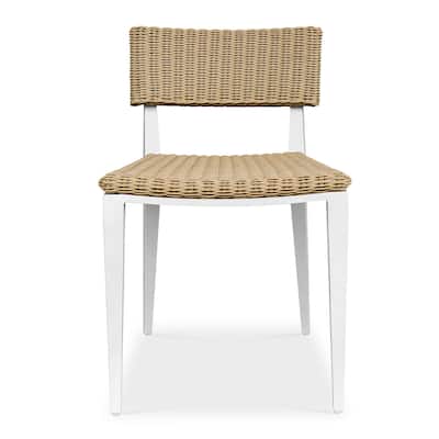 Uttermost Calbas White Outdoor Dining Chair
