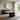 Furniture of America Aevia Modern 2-Piece Black Wood Reeded Base Oval Table and Server Set with Sintered Stone Top