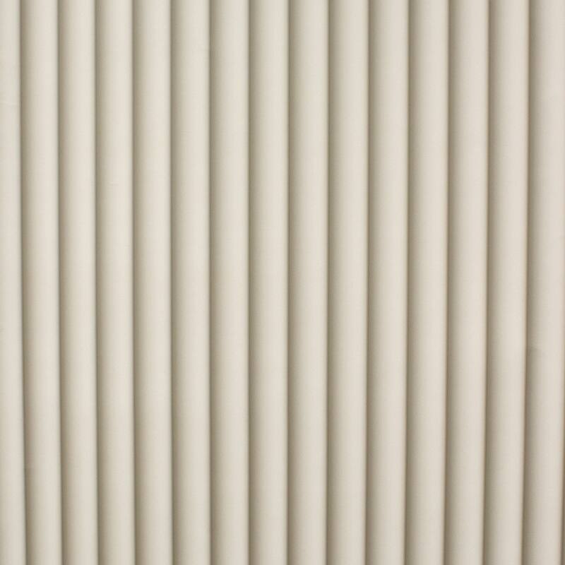 Fine Decor Raiden Cream Ribbed Panel Wallpaper - N/A