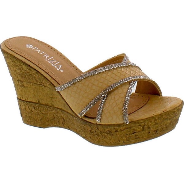 Patrizia By Spring Step Etoc Womens Cork Design Fashion Wedge Sandals