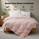 preview thumbnail 45 of 72, Medium Warmth All Season 600 Fill Power White Goose Feather Down Comforter Duvet Insert Cal King (108"x94") - Medium Weight Pink
