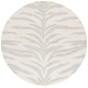 preview thumbnail 35 of 43, SAFAVIEH Handmade Ebony Hanh Modern Wool Rug 6' Round - Green/Ivory - Round