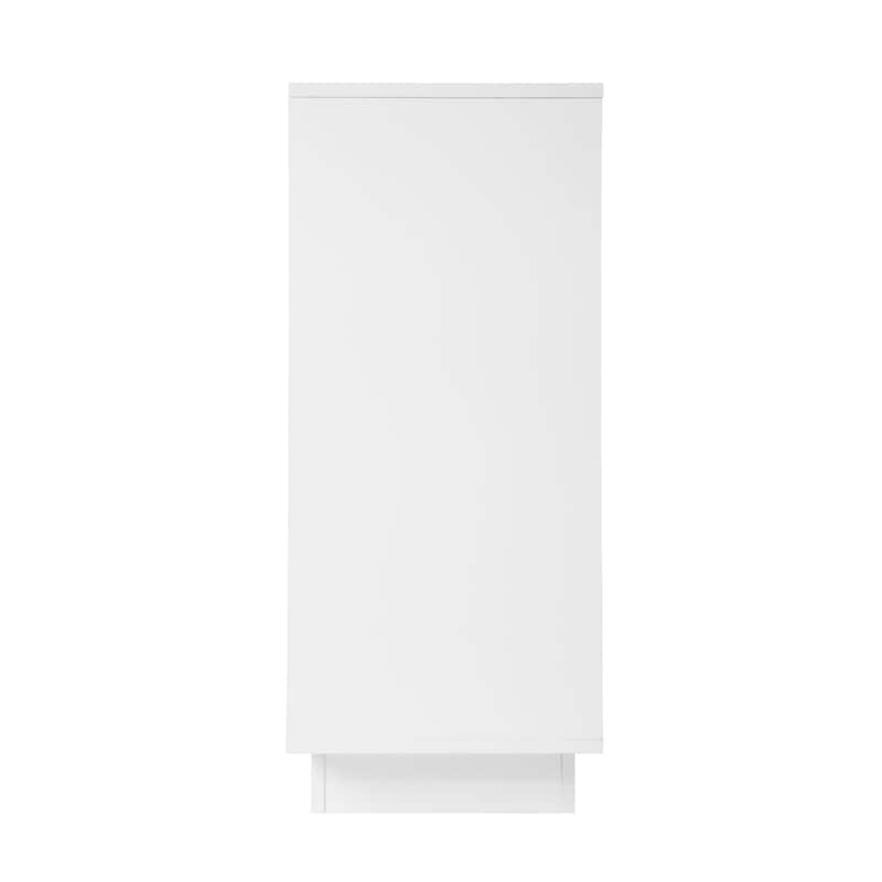 2 Storage Cabinet with Glass Door