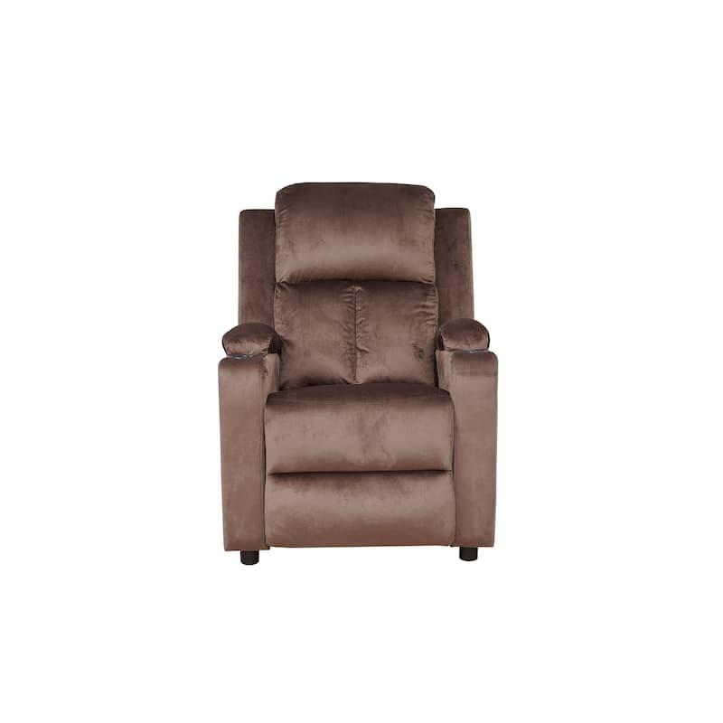 31.5'' Wide Recliner with 2 Cup Holder - Brown