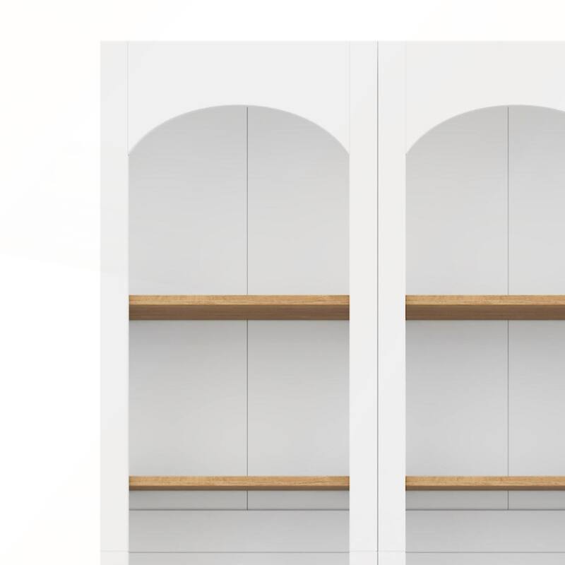 Free Standing 5 Tier Bookshelves