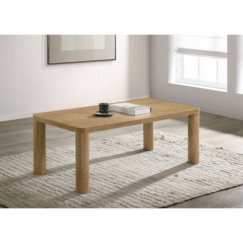 Castlewood Engineered Wood Cocktail Coffee Table - 47.25" x 23.5" x 17.75"