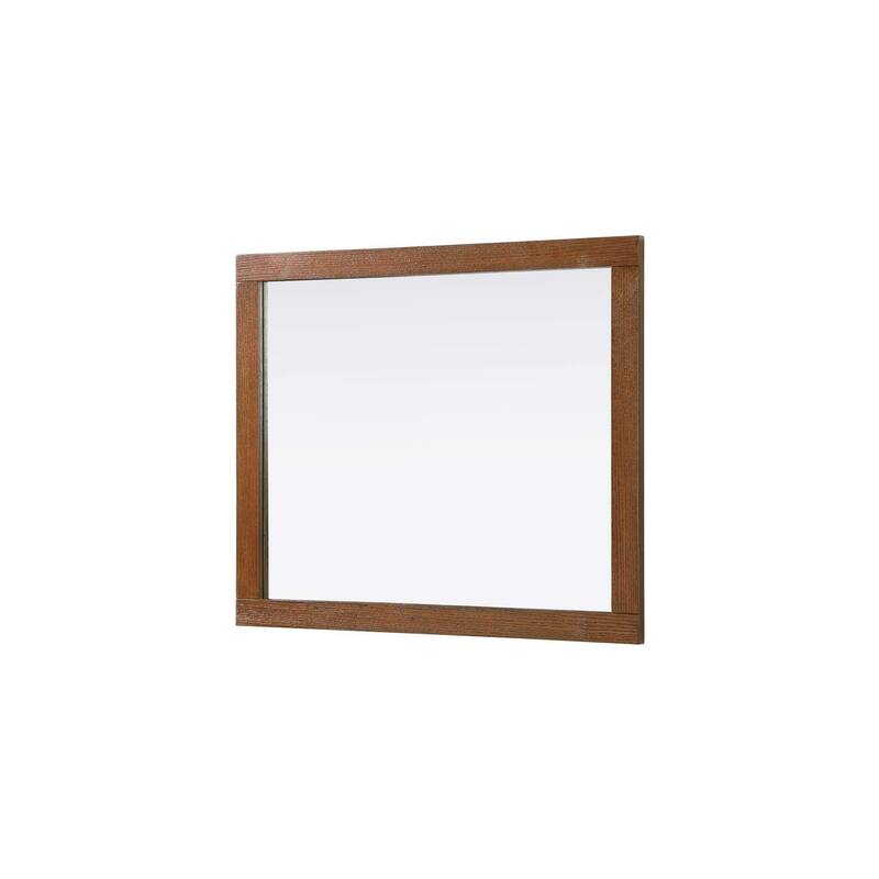 Solene Wooden Rectangle Mirror (24-30 x 36 in.)
