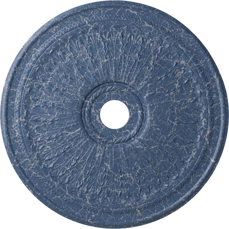 29 1/8"OD x 3 5/8"ID x 1"P Oakleaf Ceiling Medallion