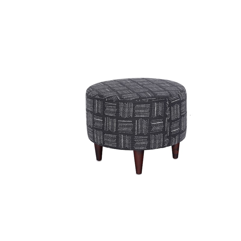 Sophia by Sole Designs Upholstered Round Ottoman