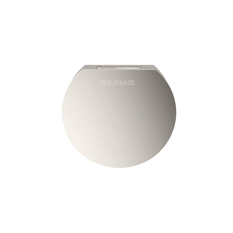 Mr Steam 104515 Designer Square 3 in. Steamhead with Aroma Therapy - Polished Nickel