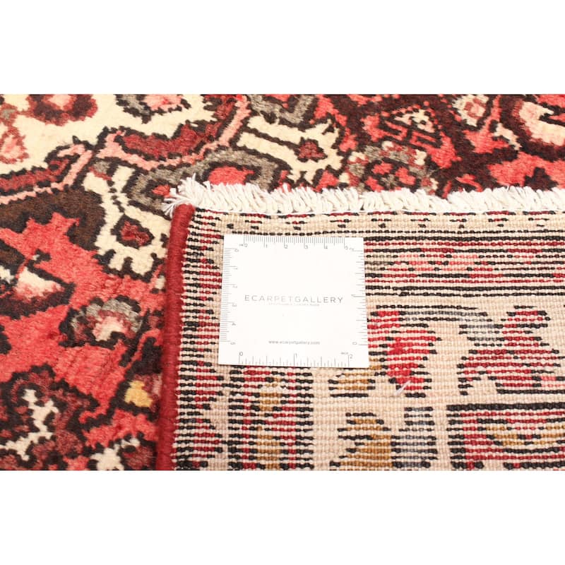 ECARPETGALLERY Hand-knotted Andelz Red Wool Rug - 3'5 x 5'7