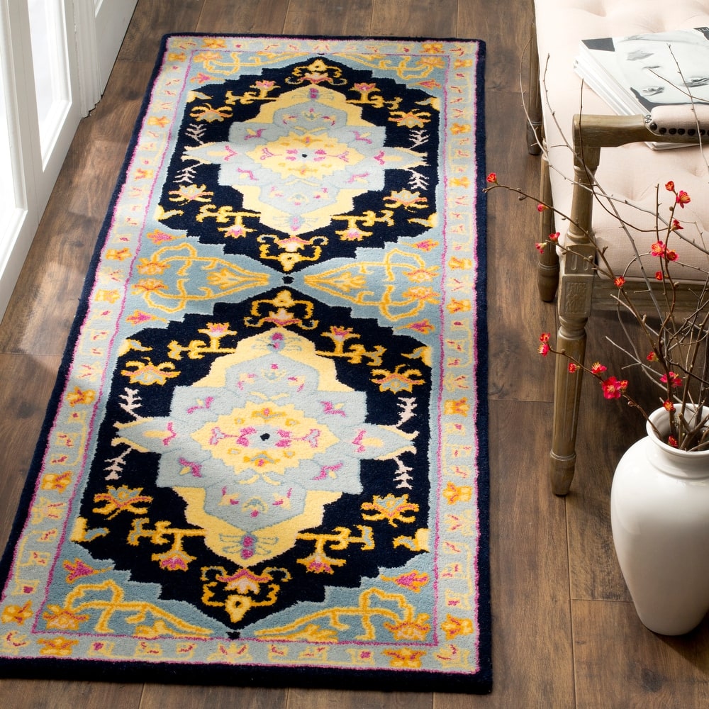 SAFAVIEH Handmade Bellagio Toma Modern Oriental Wool Rug