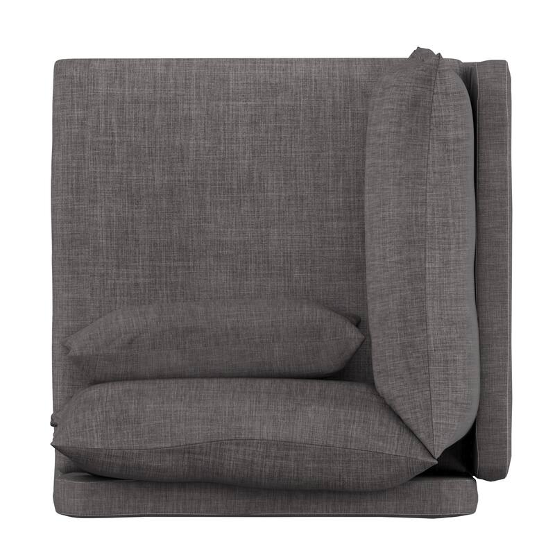 Malina Modular Mid-Century Corner Chair by iNSPIRE Q Modern