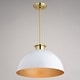 preview thumbnail 11 of 11, Devon 1L LED Compatible Mid-Century Modern Pendant Light