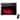XBrand Insert Fireplace Heater w/Remote Control and LED Flame Effect, 28 Inch Long, Black