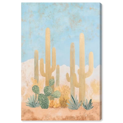 Cactus Canvas by Art Remedy, Gallery Wrapped