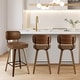 preview thumbnail 93 of 199, 26"/29" Swivel Bar Stools/ Counter Stools with Bentwood Legs