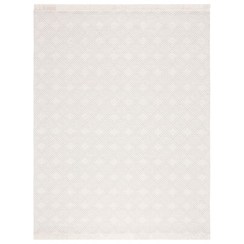 SAFAVIEH Handmade Marbella Ramije Modern Fringe Wool Rug