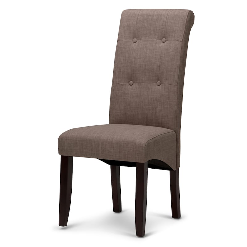 WYNDENHALL Essex Deluxe Tufted Parson Chair (Set of 2) - 18.9"w x 19.3"d x 42.1"h