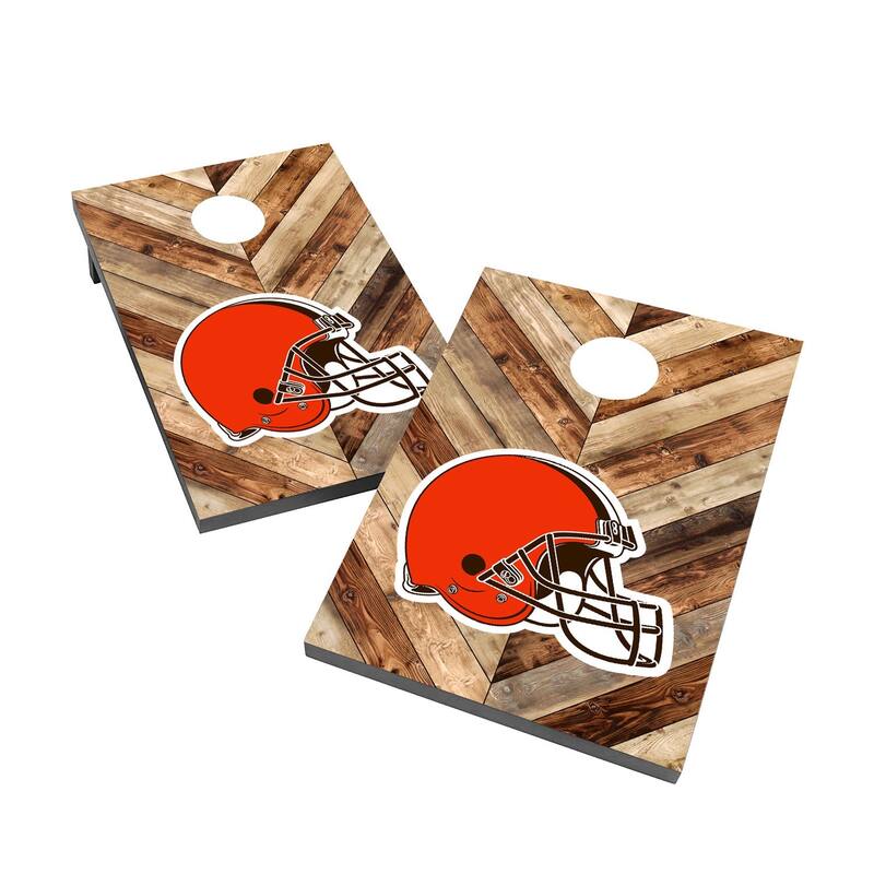 Cleveland Browns 2x4 Cornhole Boards - Include LED Lights