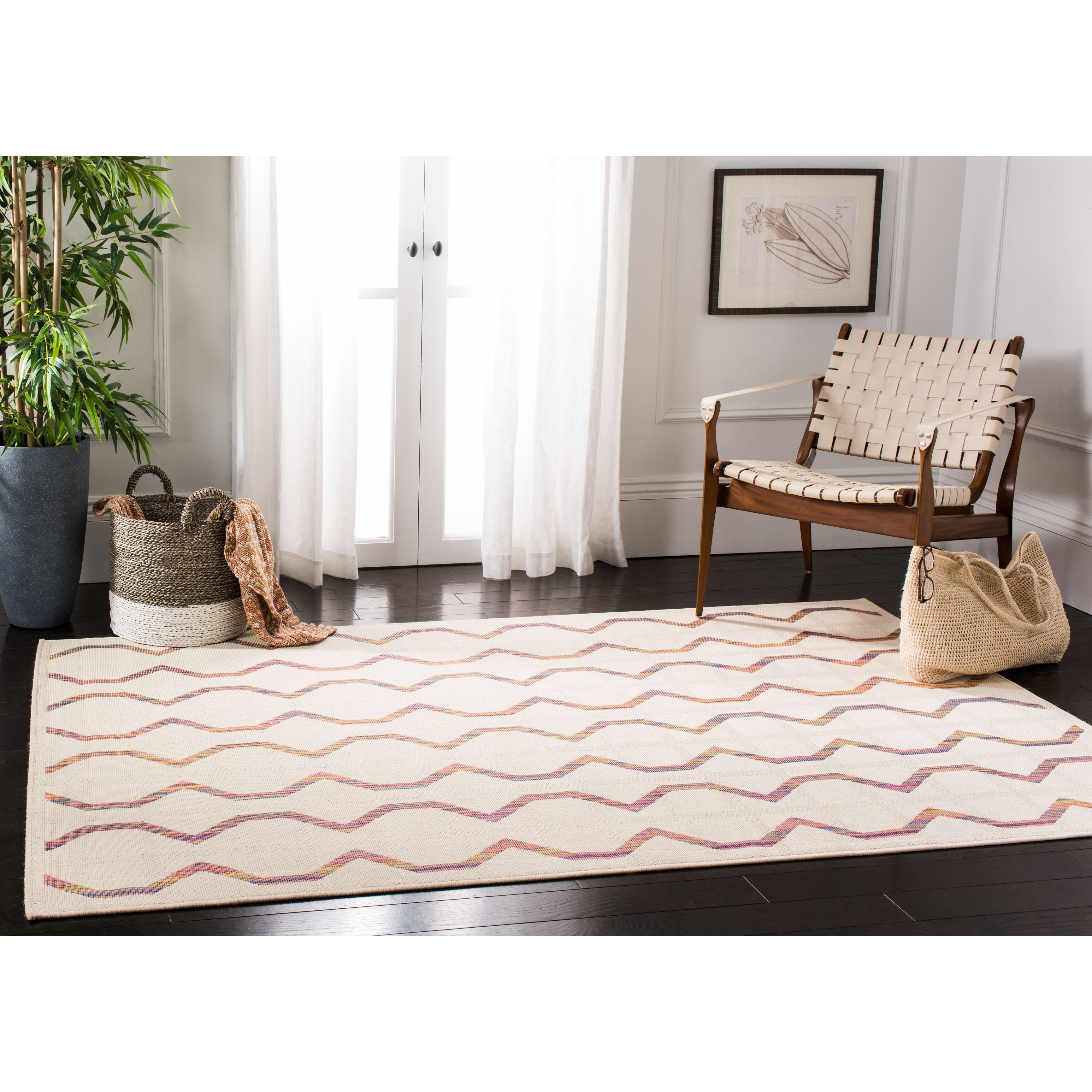 SAFAVIEH Havana Sarita Indoor/ Outdoor Waterproof Patio Backyard Rug