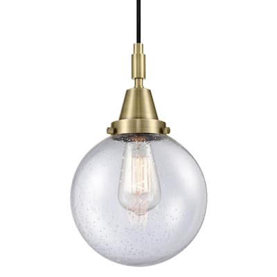 Innovations Lighting 447-1P-G204-8 Beacon 8" Wide Mini Pendant with