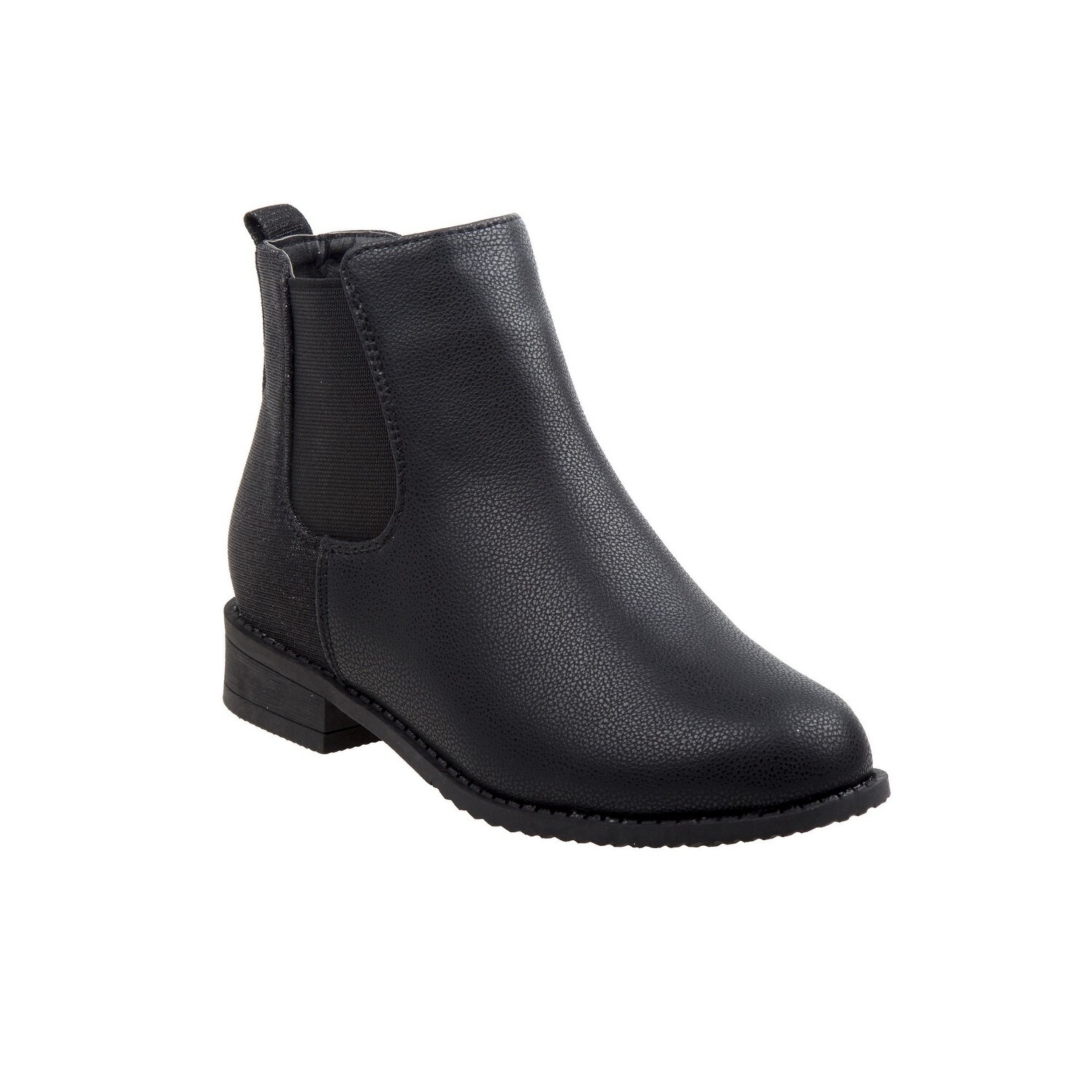 girls black chelsea boots