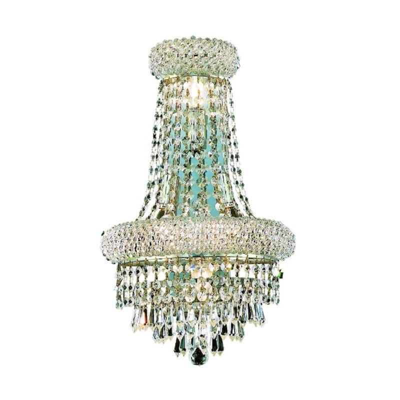 Fleur Illumination 4 light Chrome Wall Sconce