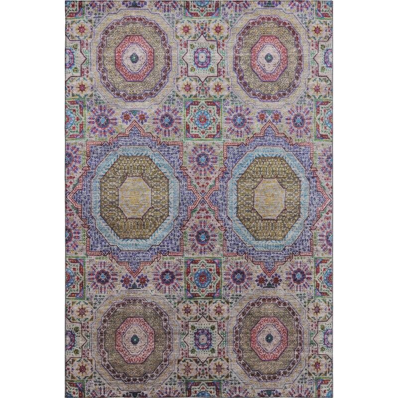 Premium Washable Super Soft Vintage Traditional Mayfield Rug