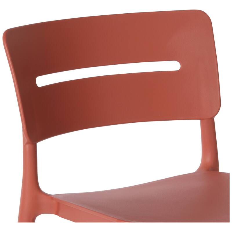 Frond and Form 2-Person Outdoor Round Dining Set Bar Height