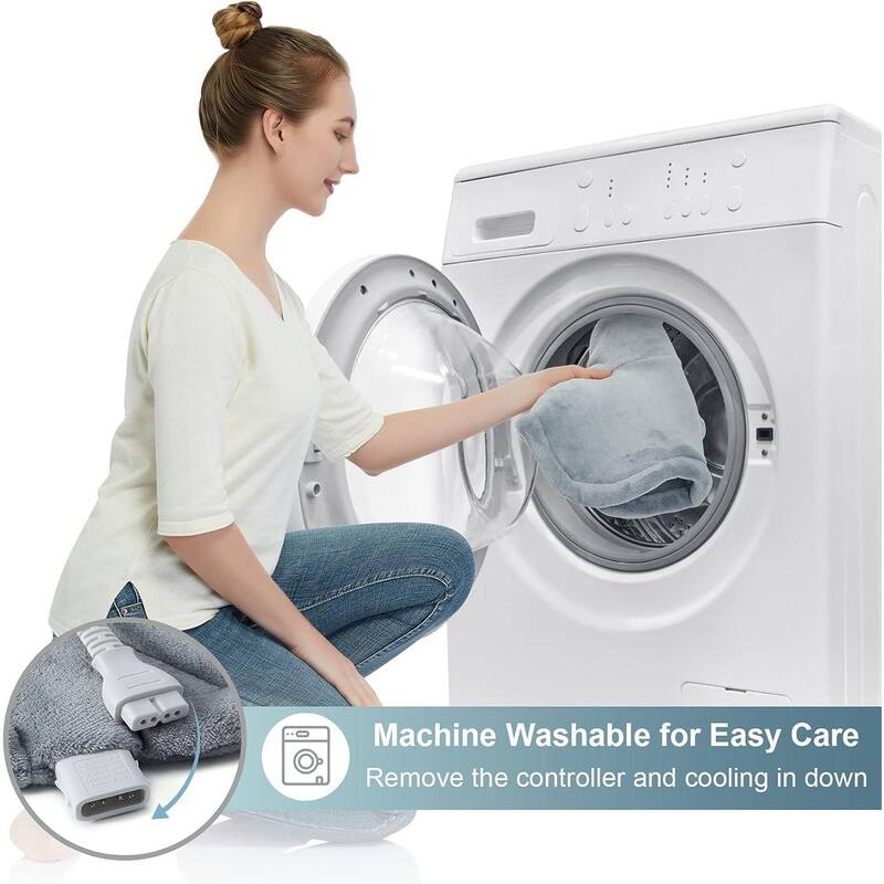 22"x19" Electric Fast Heating Pad for Neck & Shoulders, Best Gifts for Pain Relief