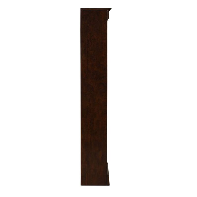 Brayton Manor Cognac Jr Executive 72 Inch Bookcase